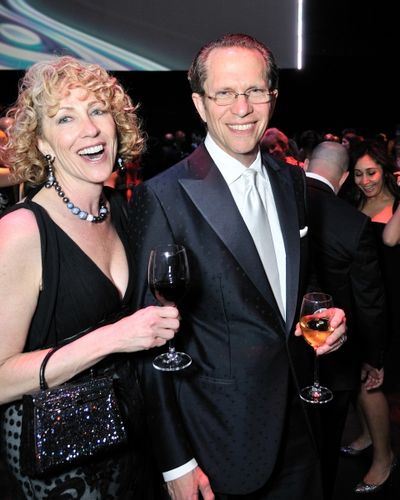 La Jolla Playhouse Chairman of the Board of Trustees David P. Dolgen and wife Ellen S Photo