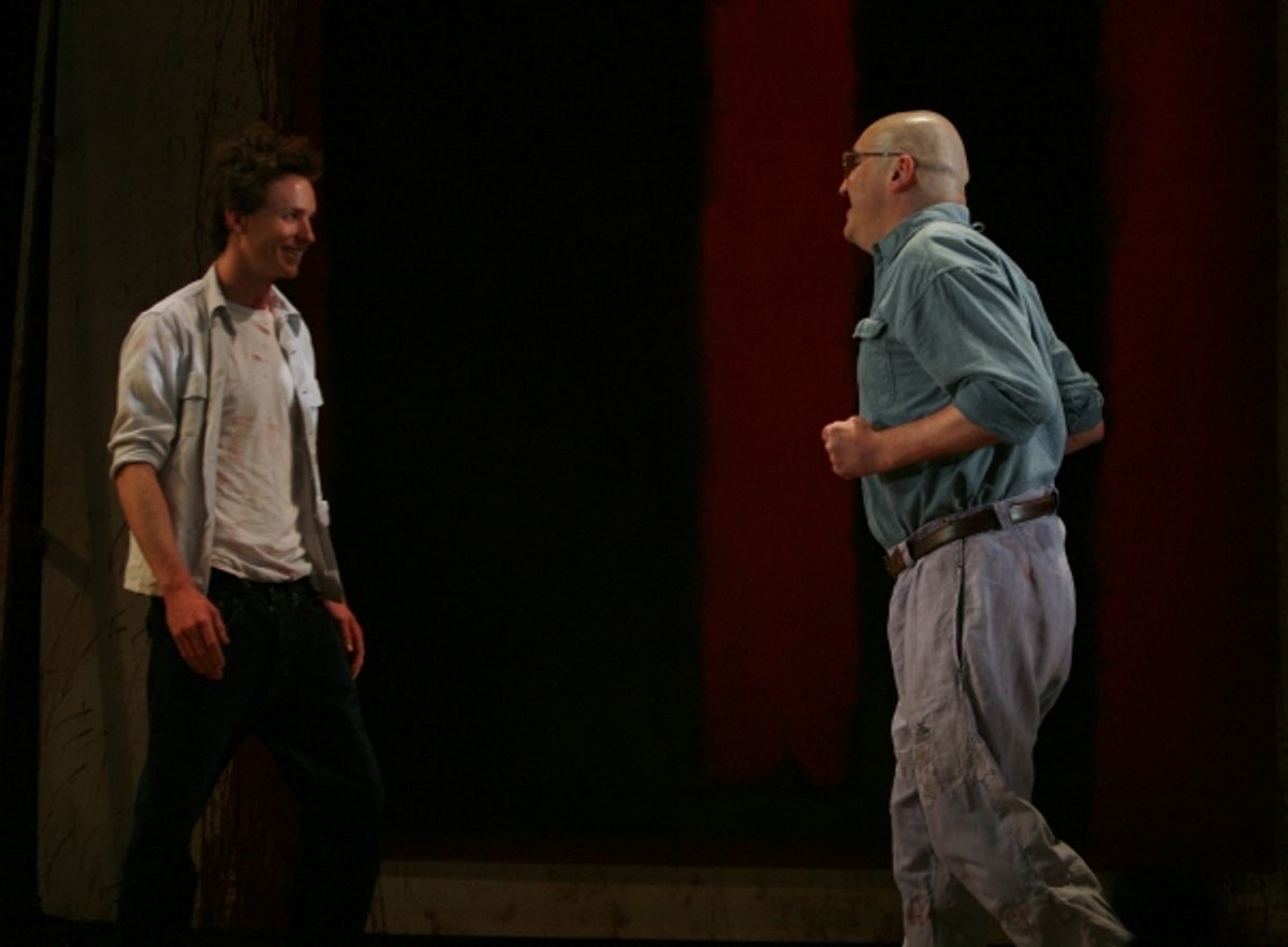 Eddie Redmayne & Alfred Molina at 