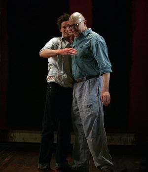 Eddie Redmayne & Alfred Molina Photo