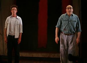Eddie Redmayne & Alfred Molina Photo