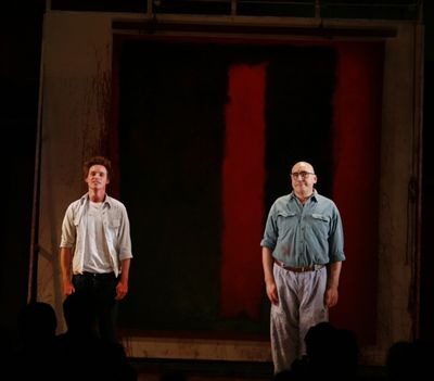 Eddie Redmayne & Alfred Molina Photo