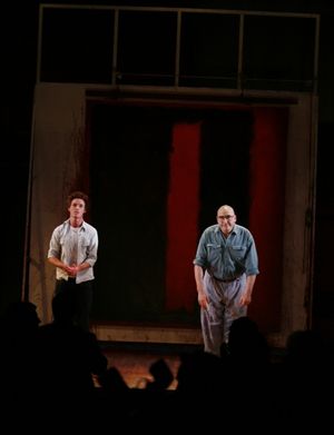 Eddie Redmayne & Alfred Molina Photo