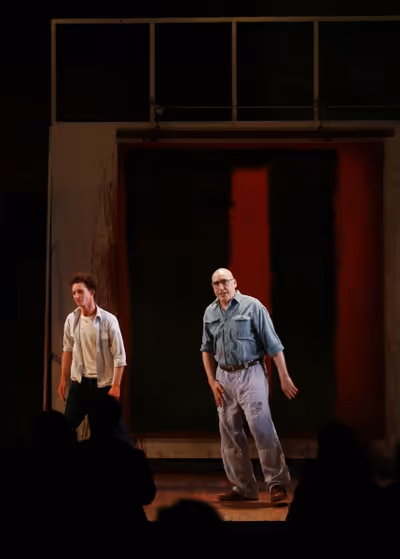 Eddie Redmayne & Alfred Molina Photo