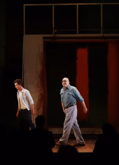 Eddie Redmayne & Alfred Molina Photo