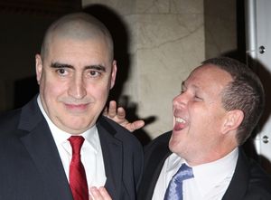 Alfred Molina and John Logan Photo