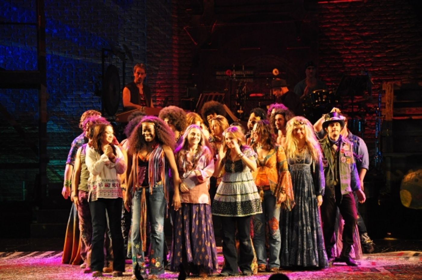 Photo Coverage: HAIR Celebrates 1 Year on Broadway Photo Coverage: HAIR Celebrates 1 Year on Broadway Image