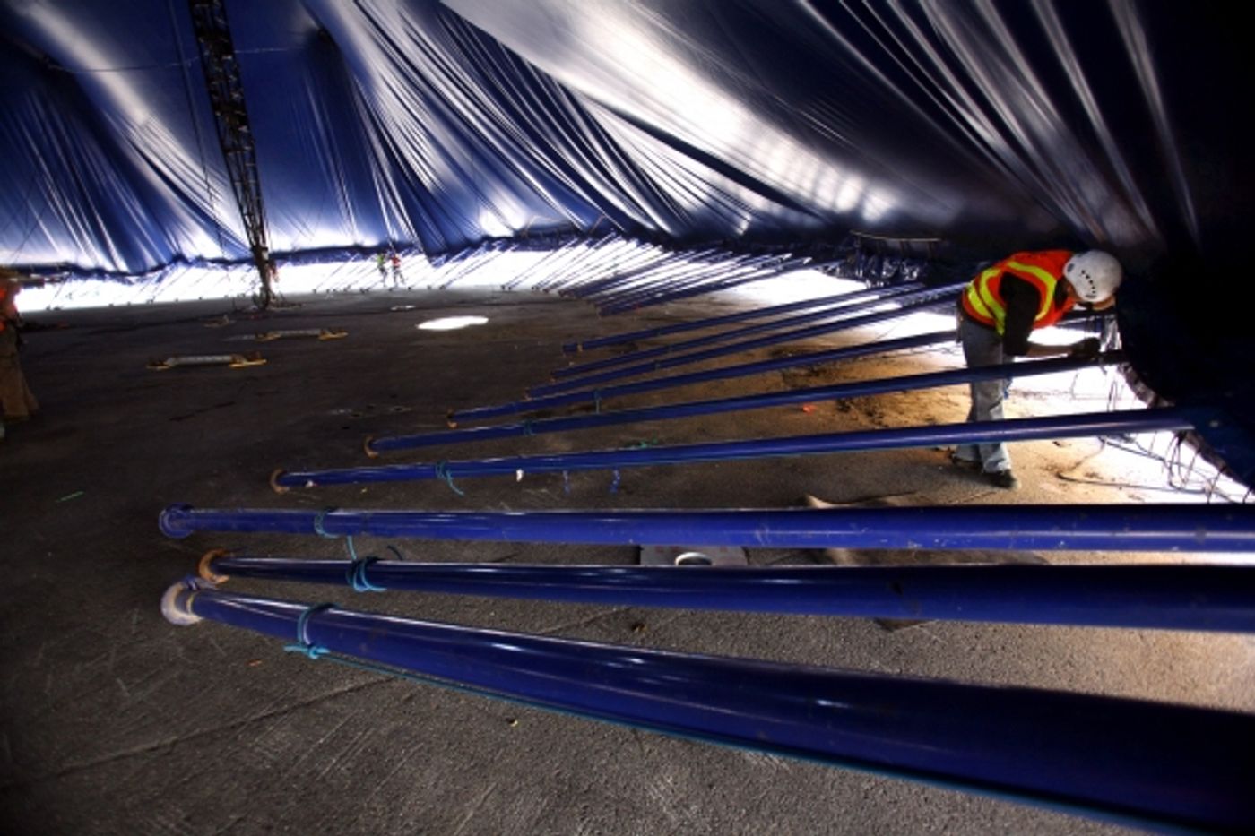 Photo Flash: Cirque du Soleil/OVO Has Big Top-Raising In Randall's Island Park  Image