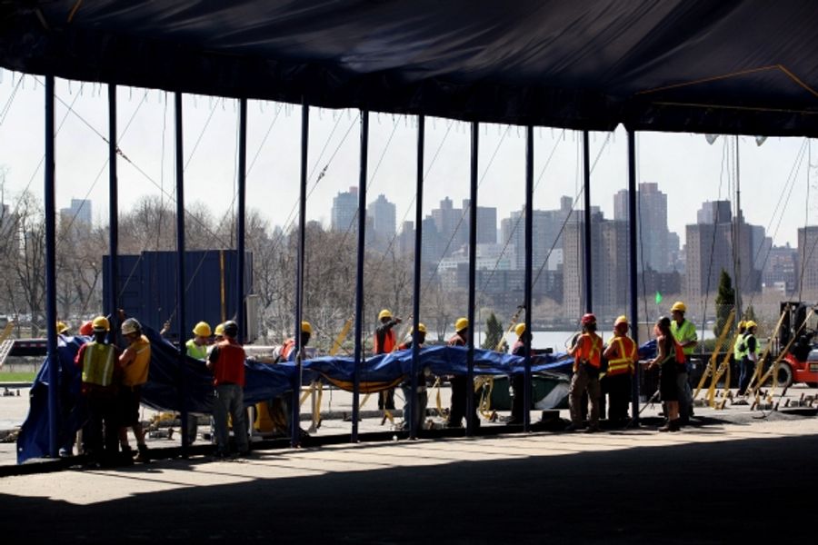 Photo Flash: Cirque du Soleil/OVO Has Big Top-Raising In Randall's Island Park Image