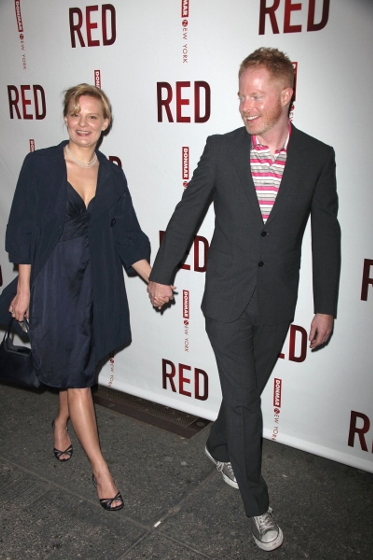 Martha Plimpton and Jesse Tyler Ferguson at 