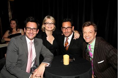 Lawrence Zarian, Laura Barrett, Gregory Zarian and Jim Caruso Photo