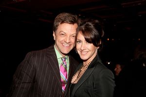 Jim Caruso and Joely Fisher Photo