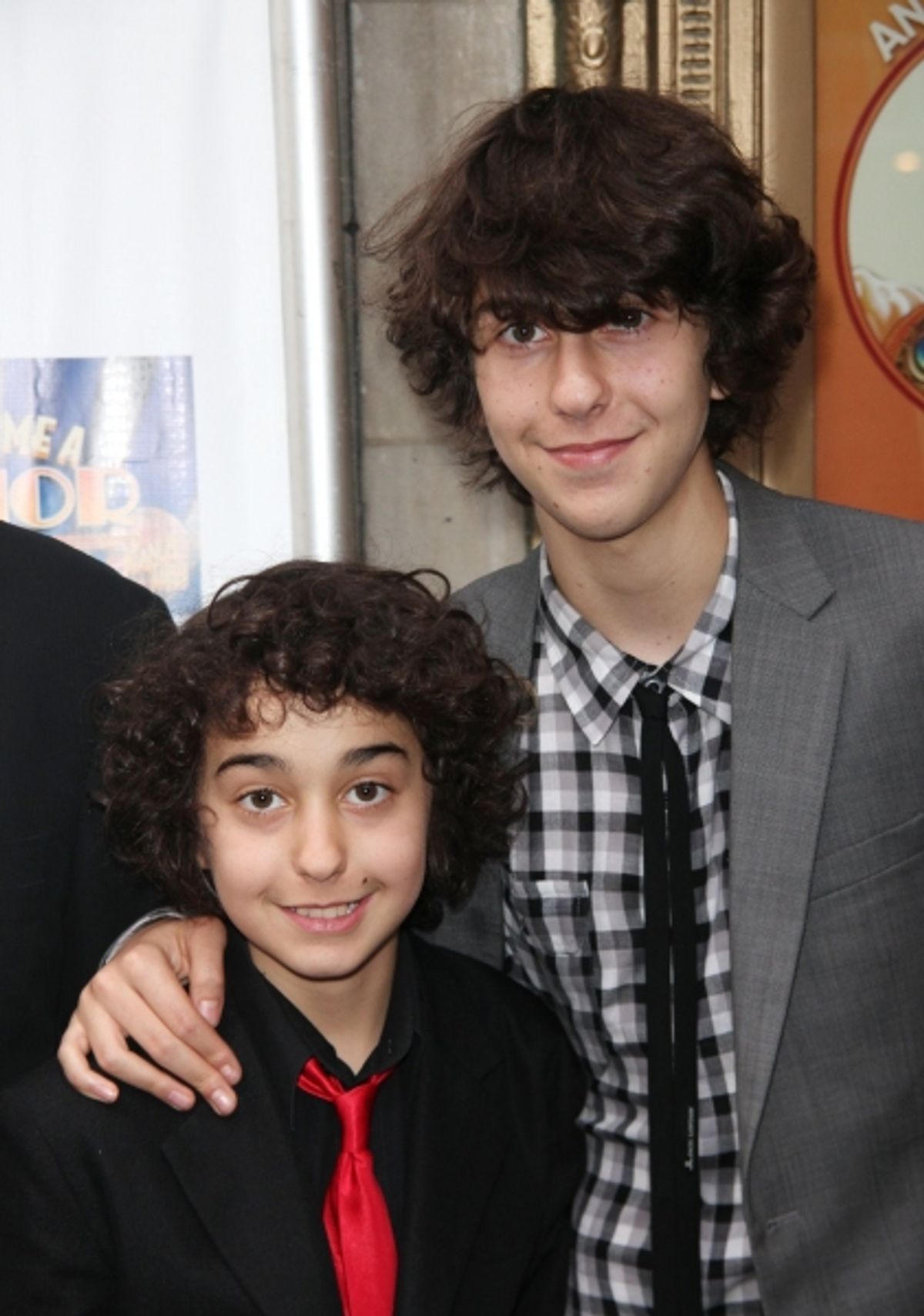 Nat Wolff and Kevin Wolff at 