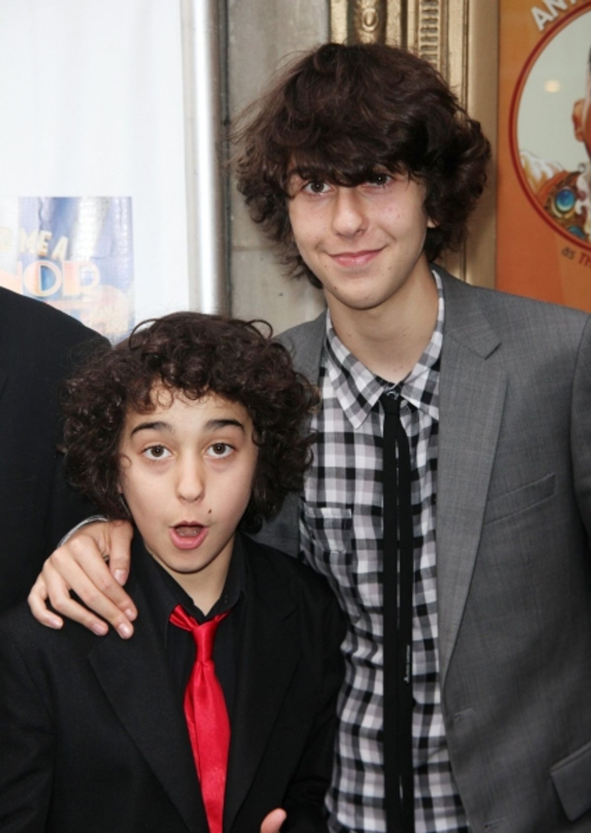 Nat Wolff and Kevin Wolff at 