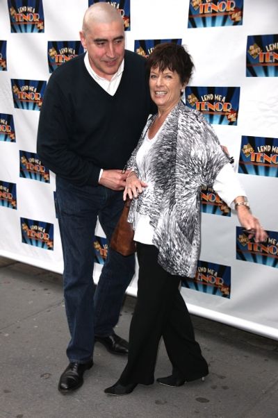 Alfred Molina & wife Photo