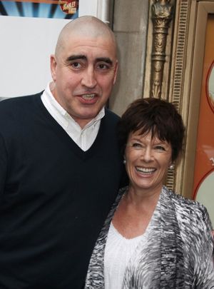 Alfred Molina & wife Photo