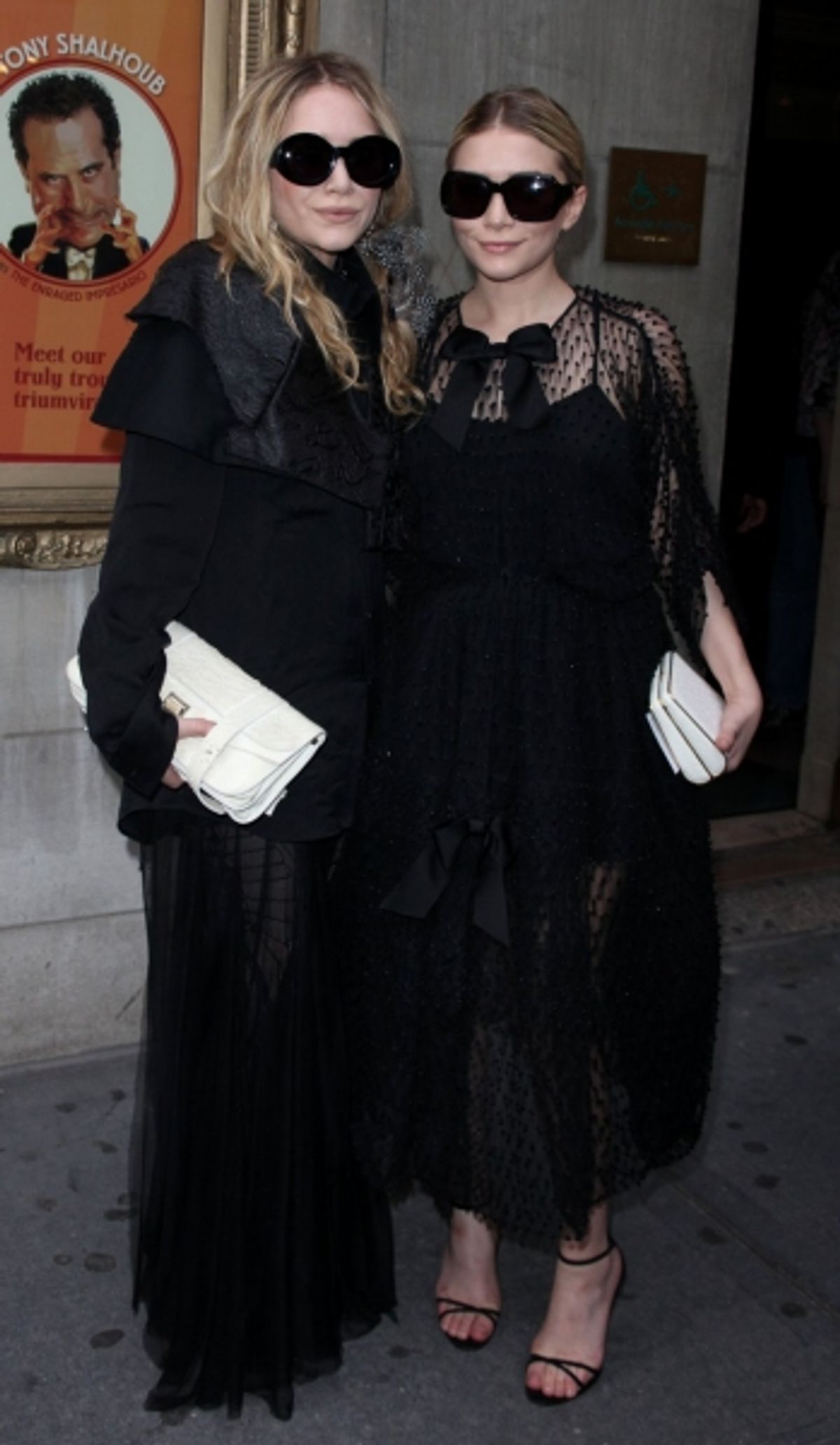 Mary Kate Olsen & Ashley Olsen at 