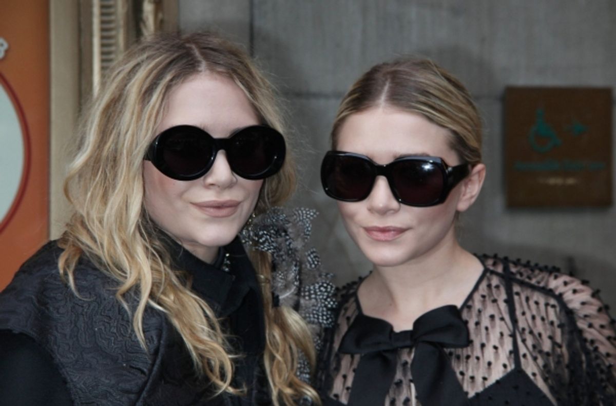 Mary Kate Olsen & Ashley Olsen at 