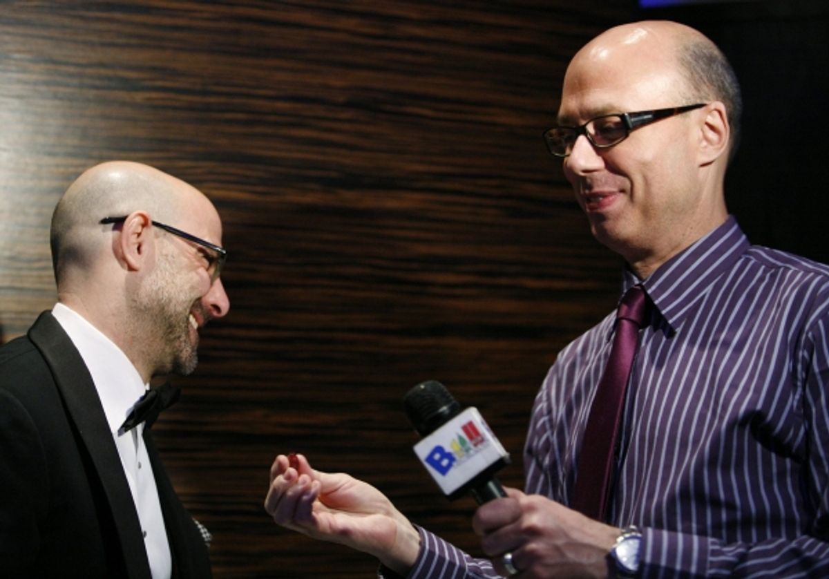 Stanley Tucci & Richie Ridge at 