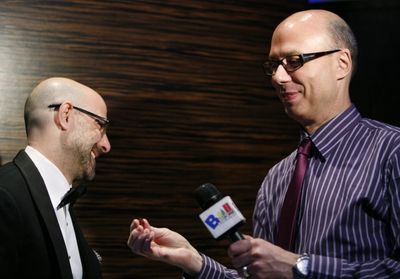 Stanley Tucci & Richie Ridge Photo