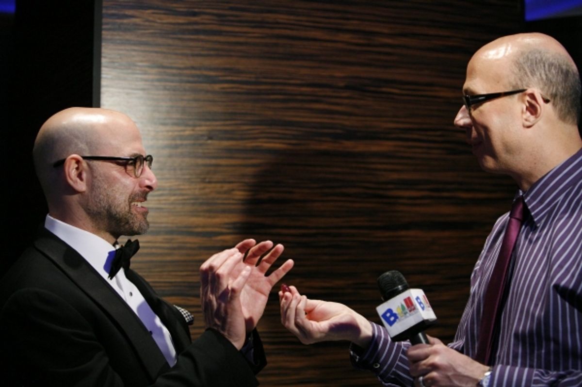 Stanley Tucci & Richie Ridge at 