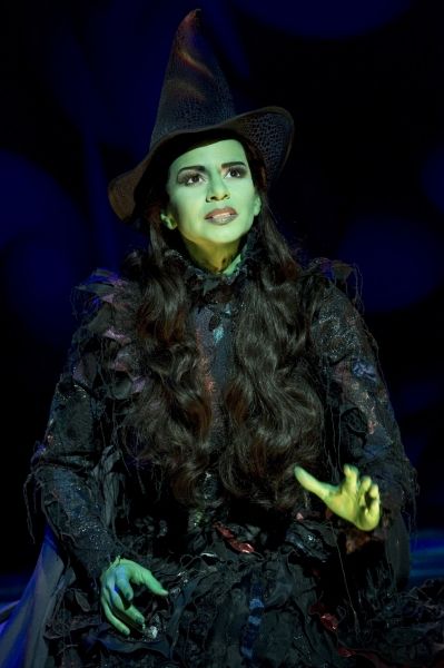 Photo Flash: Mandy Gonzalez as Elphaba! — photo 1 of 2