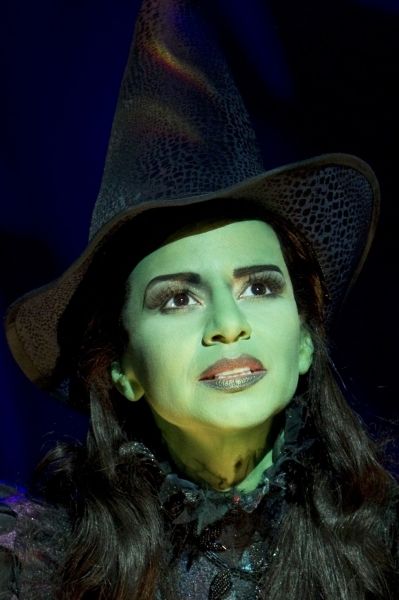Photo Flash: Mandy Gonzalez as Elphaba! — photo 2 of 2