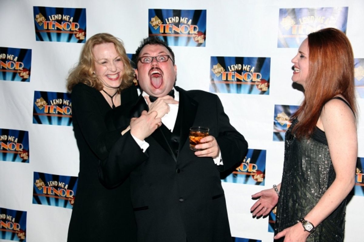 Jan Maxwell, Jay Klaitz & Jennifer Laura Thompson at 
