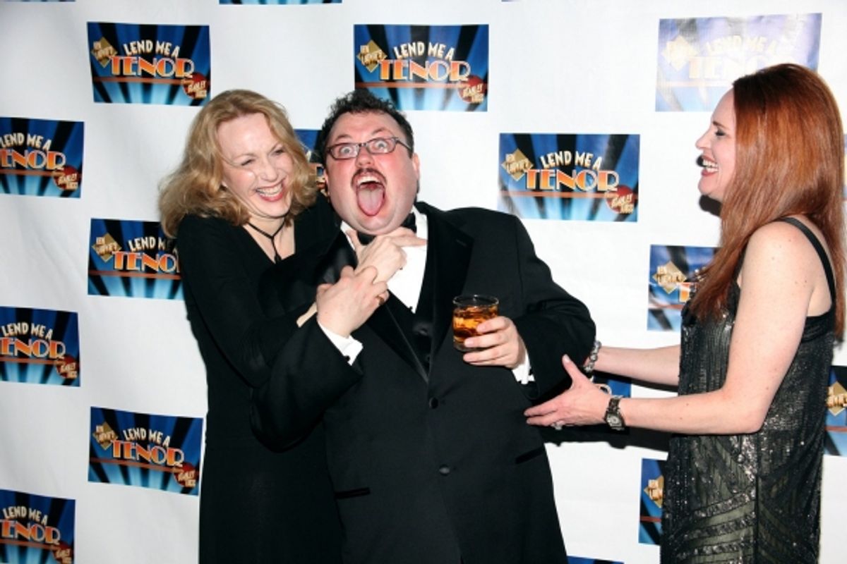 Jan Maxwell, Jay Klaitz & Jennifer Laura Thompson at 