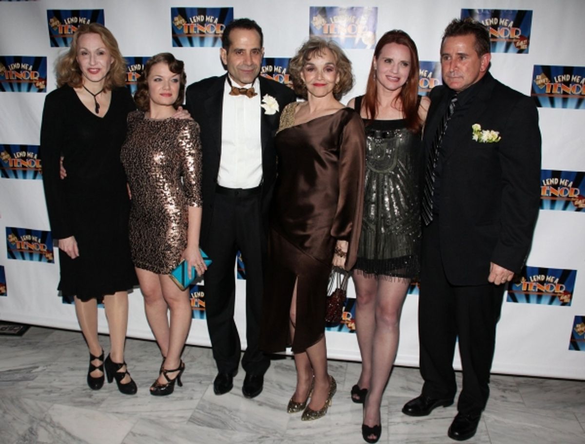 Jan Maxwell, Mary Catherine Garrison, Tony Shaloub, Brooke Adams, Jennifer Laura Thompson & Anthony LaPaglia at 