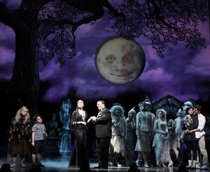 Jackie Hoffman, Adam Riegler, Bebe Neuwirth, Nathan Lane, Krysta Rodriguez and Wesley Photo