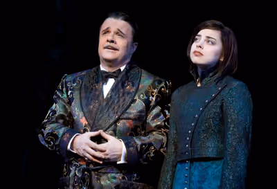 Nathan Lane and Krysta Rodriguez Photo