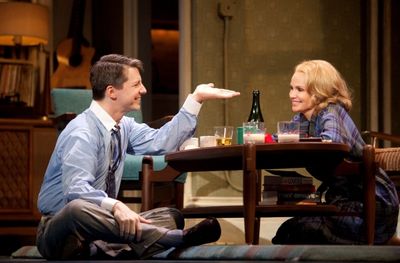 Sean Hayes and Kristin Chenoweth Photo