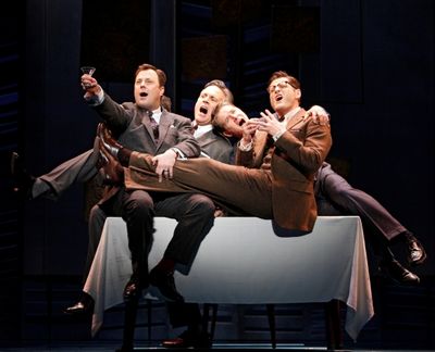 Brooks Ashmanskas, Ken Land, Peter Benson and Sean Martin Hingston Photo