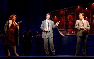 Megan Sikora, Sean Hayes and Brooks Ashmanskas Photo
