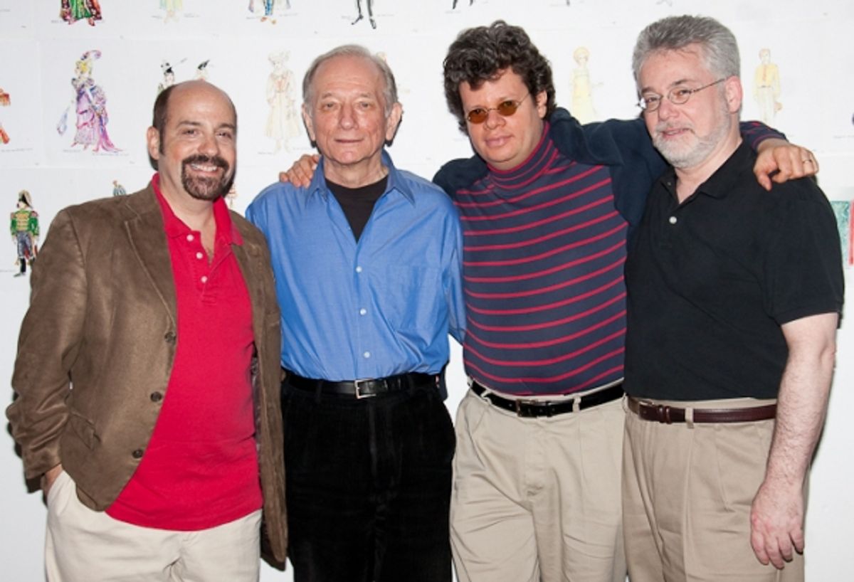 David Krane, Jonathan Tunick, Charles Prince and Nicholas Archer at 