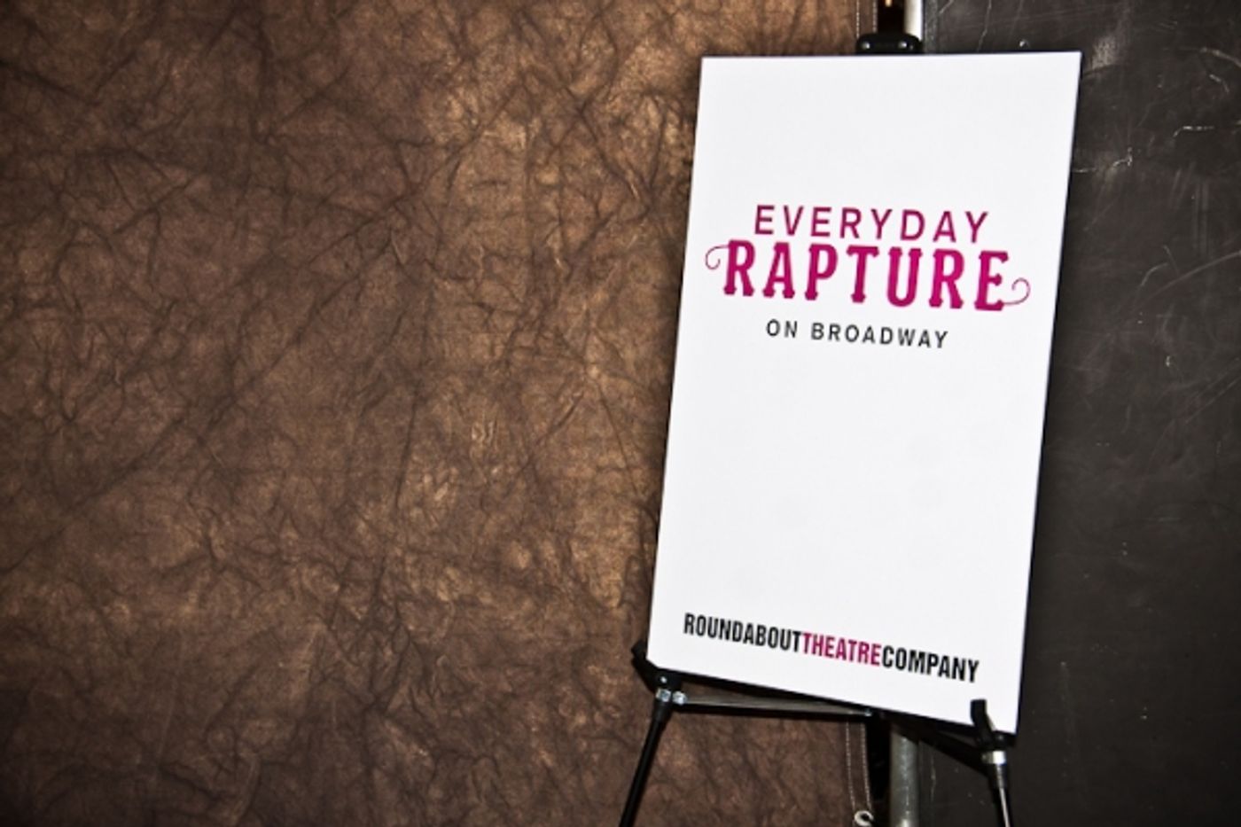 Photo Coverage: EVERYDAY RAPTURE Meets the Press!  Image