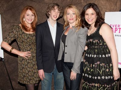 Betsy Wolfe, Eamon Foley, Sherie Rene Scott and Lindsay Mendez Photo