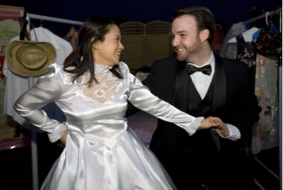 brandon b blackburn-dwyer as michael and ruth novales 
 Photo