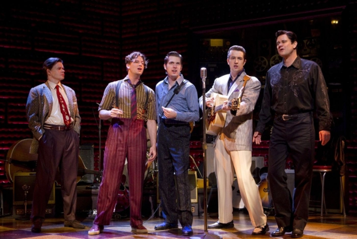 Photo Flash: MILLION DOLLAR QUARTET New Production Photos!  Image