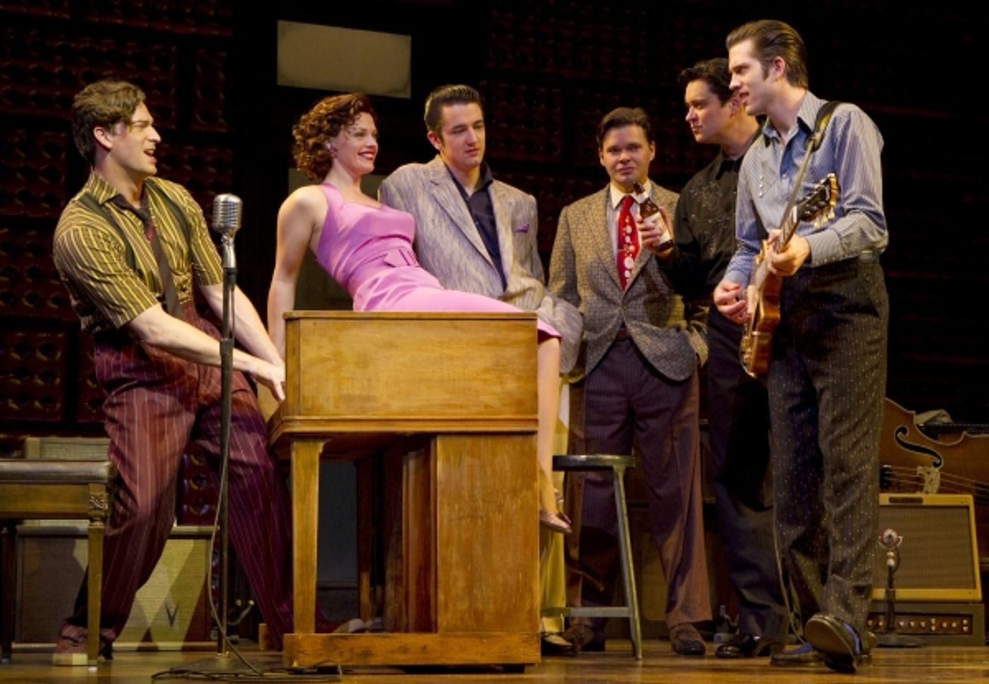 Photo Flash: MILLION DOLLAR QUARTET New Production Photos!  Image