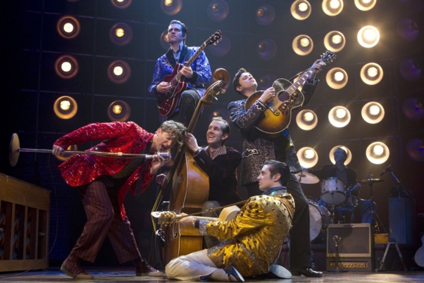 Photo Flash: MILLION DOLLAR QUARTET New Production Photos!  Image