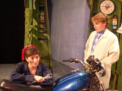Alex Jane Bailey as Natalie and P.J. Schweizer 
 Photo