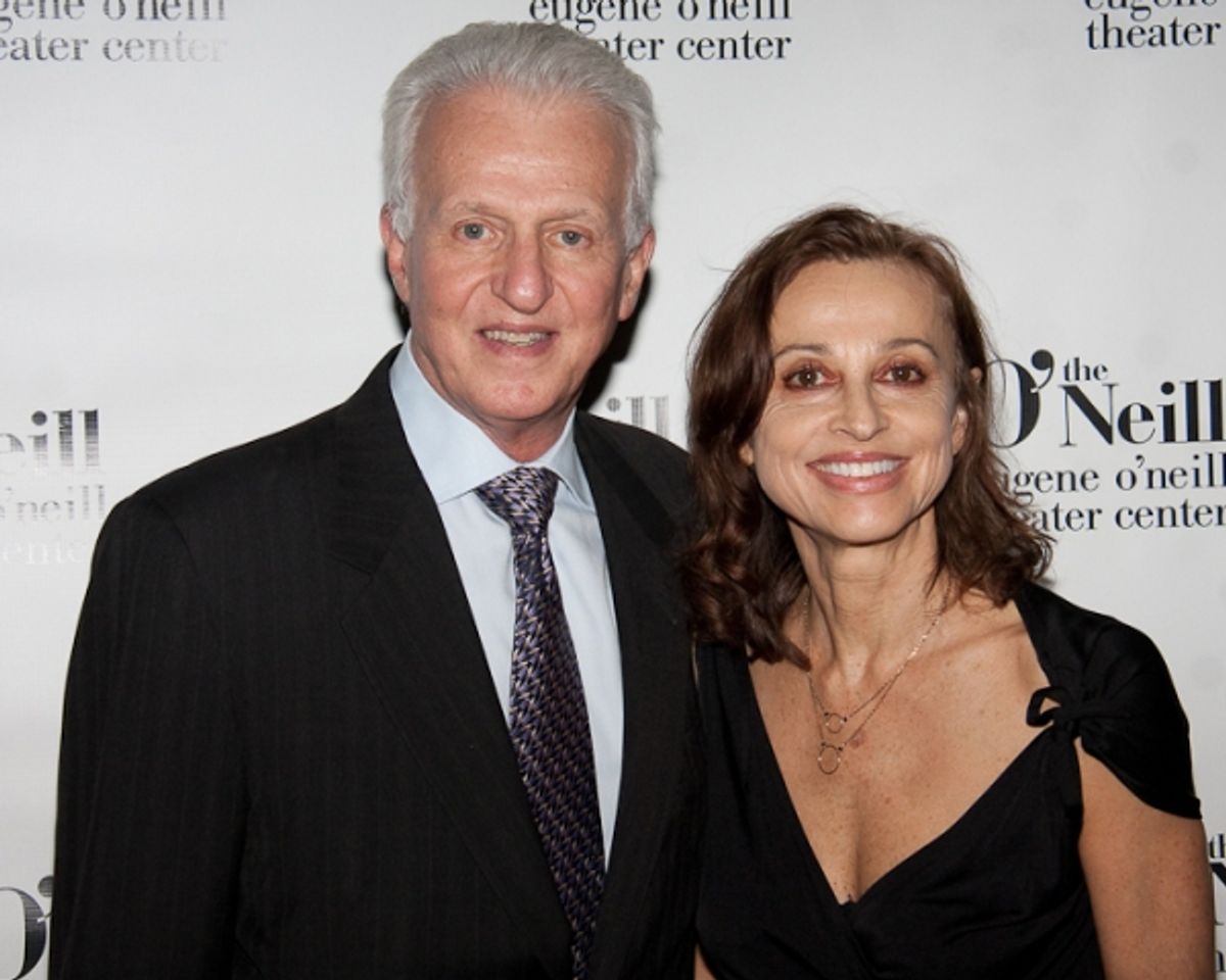 O'Neill Center Chairman of the Board Tom Viertel and Pat Daily at 