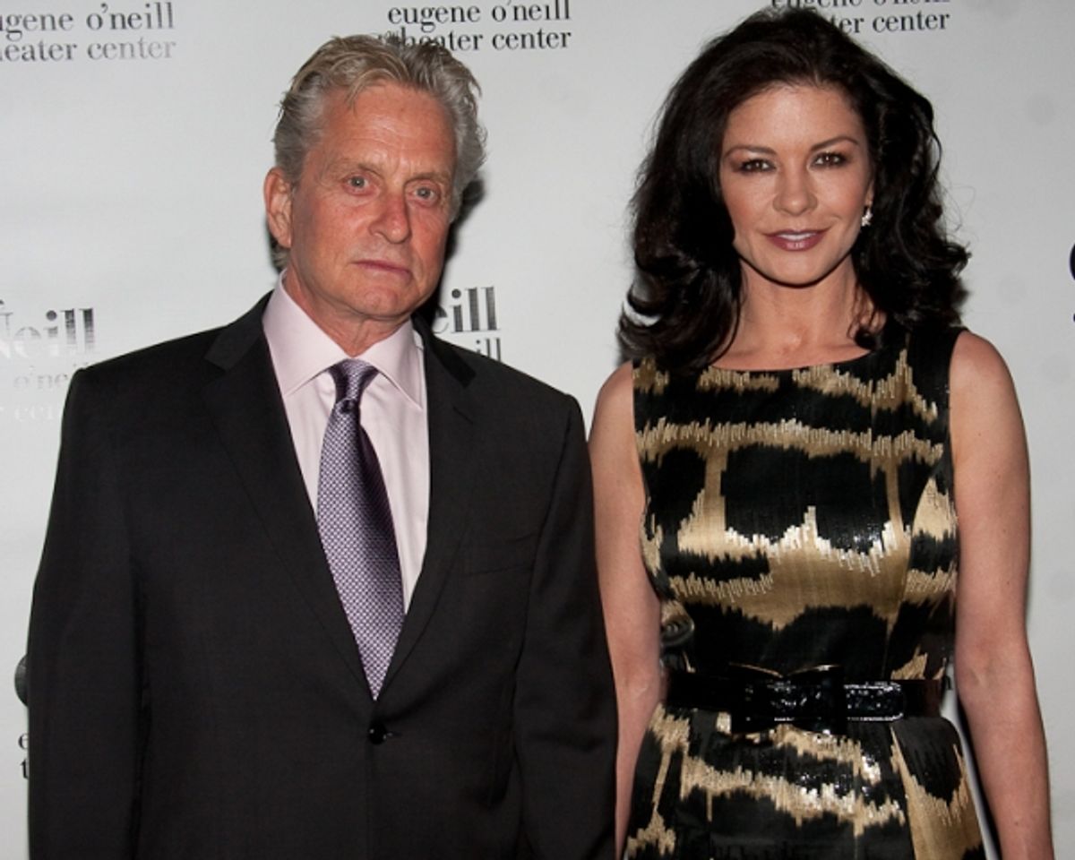 Michael Douglas and Catherine Zeta-Jones at 