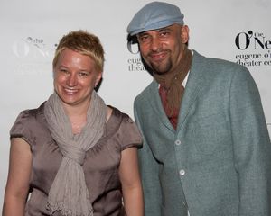 O'Neill Center Artistic Director Wendy C. Goldberg and Nilo Cruz Photo