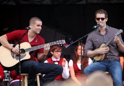 Mark Salling and Matthew Morrison Photo