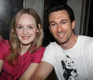 Erin Davie & Aaron Lazar @ BroadwayWorld Erin Davie & Aaron Lazar Photo