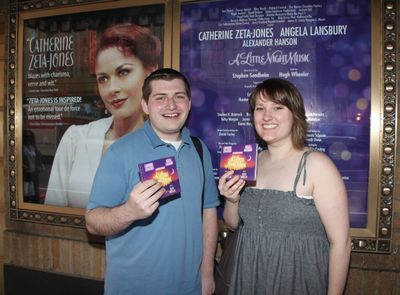 BroadwayWorld Contest Winner, Matt Corridoni and Taylor Kurpiel Photo