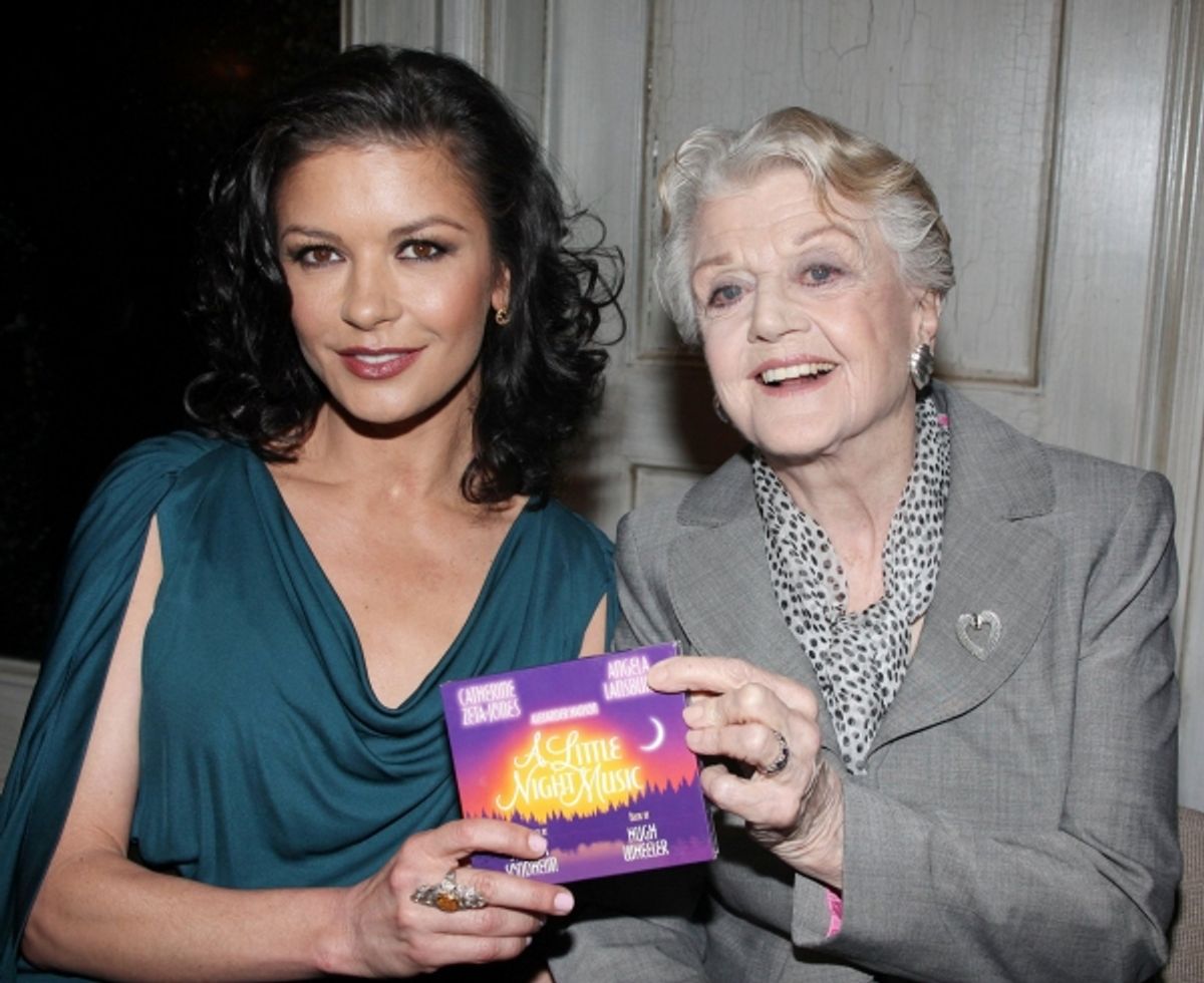 Catherine Zeta-Jones & Angela Lansbury at 