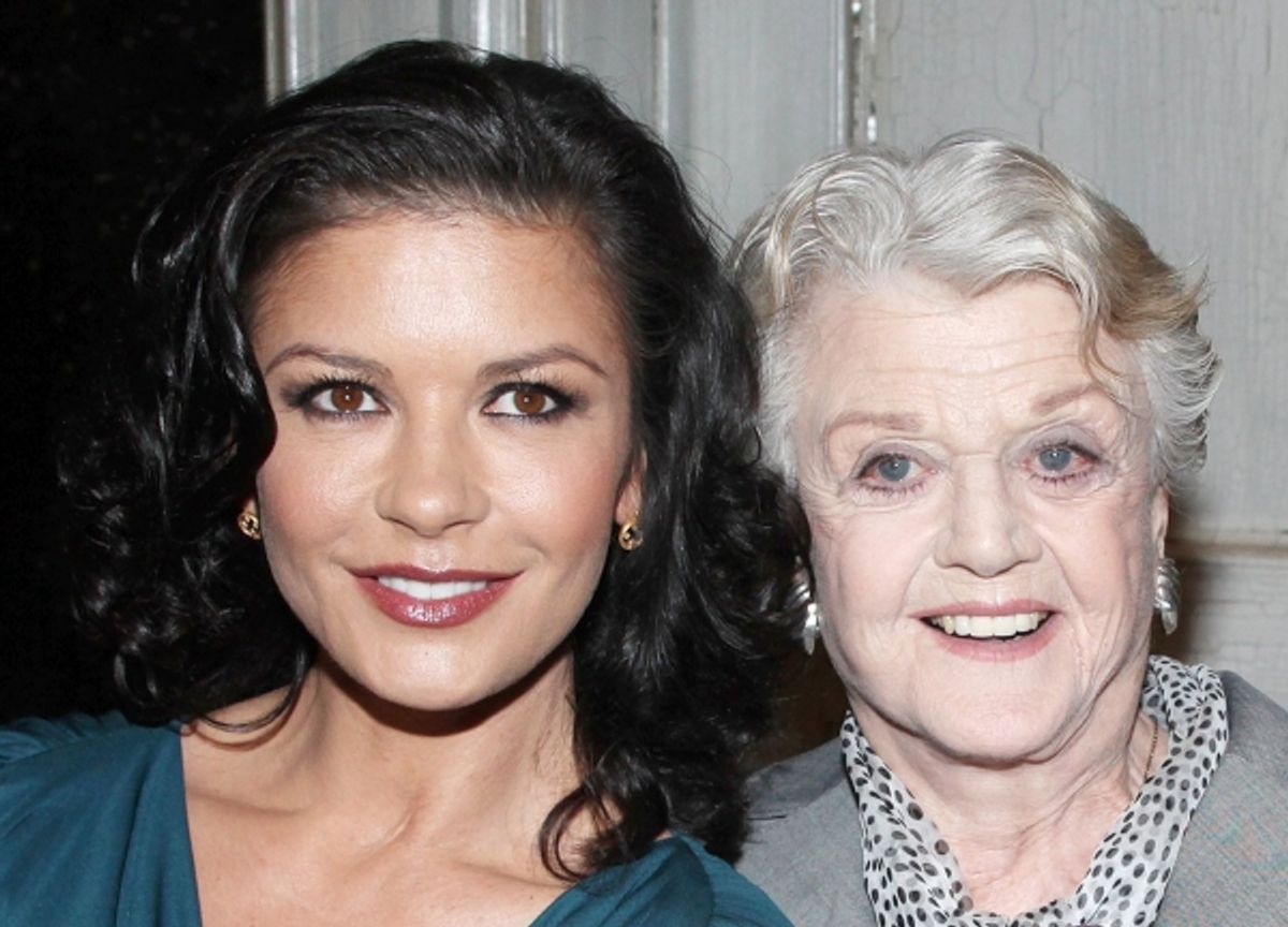 Catherine Zeta-Jones & Angela Lansbury at 